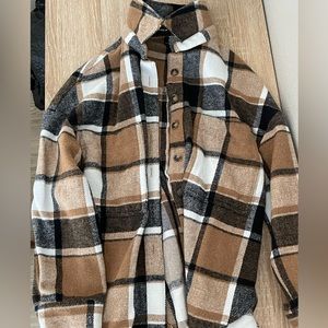 Casual Plaid Shacket